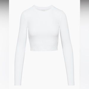 NWT Aritzia Ribbed Cropped Longsleeve